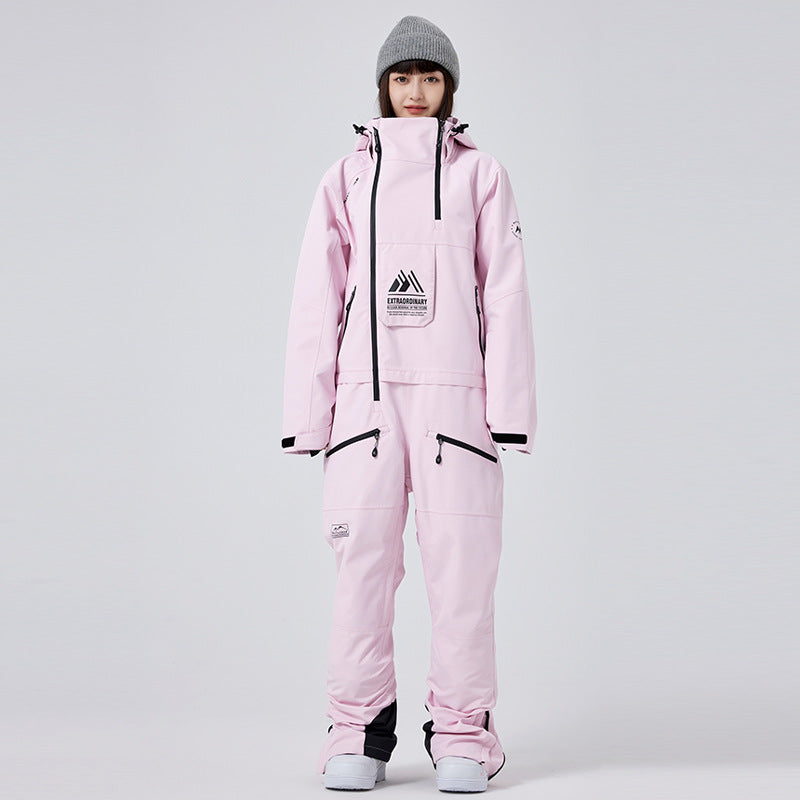 Waterproof Veneer Men's Snow Trendy Suit