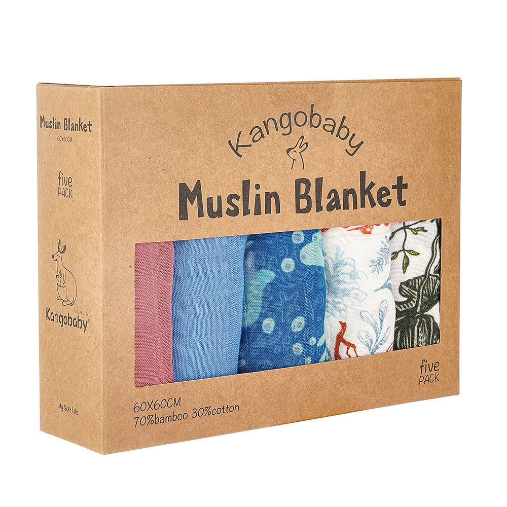 Muslin saliva towel baby burp