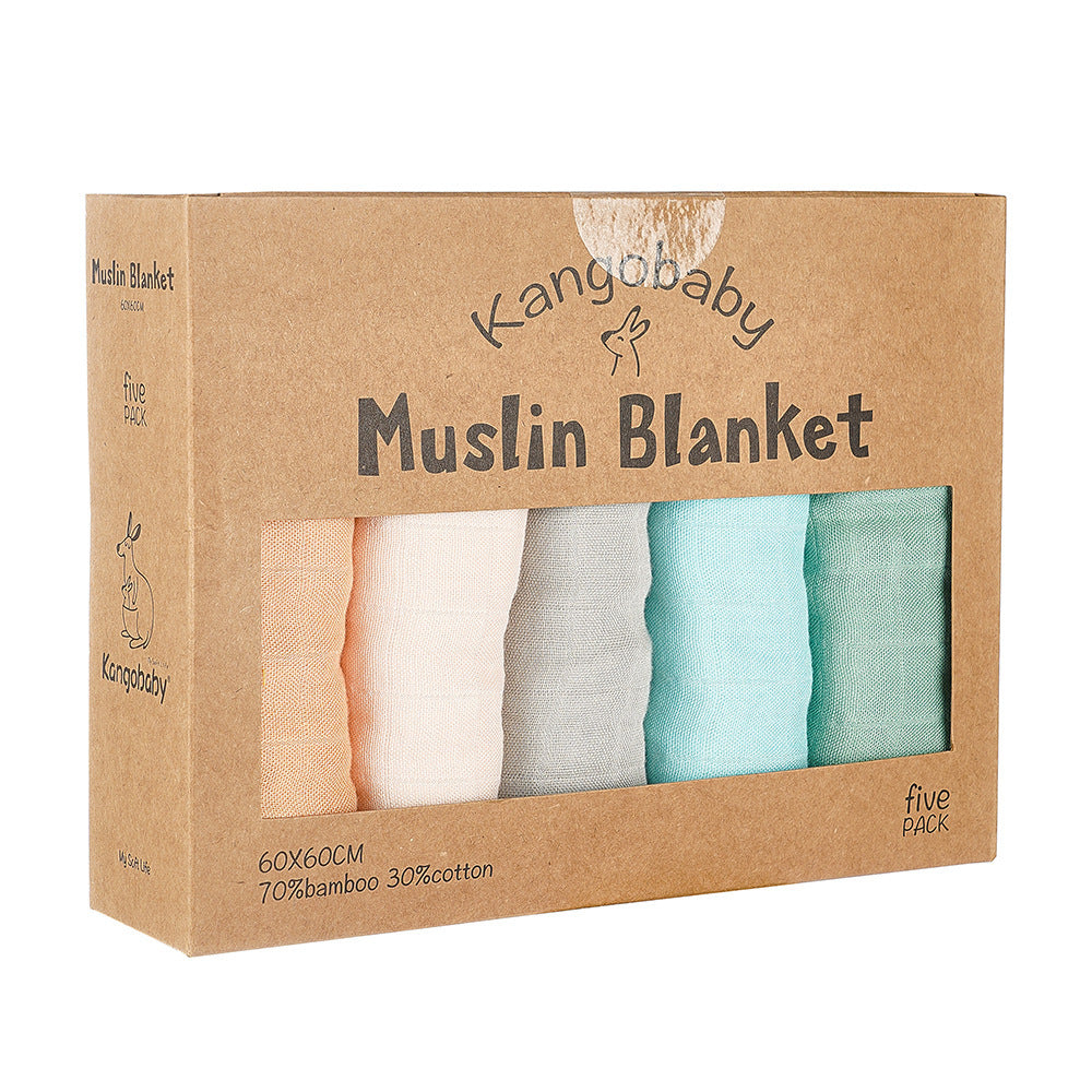 Muslin saliva towel baby burp