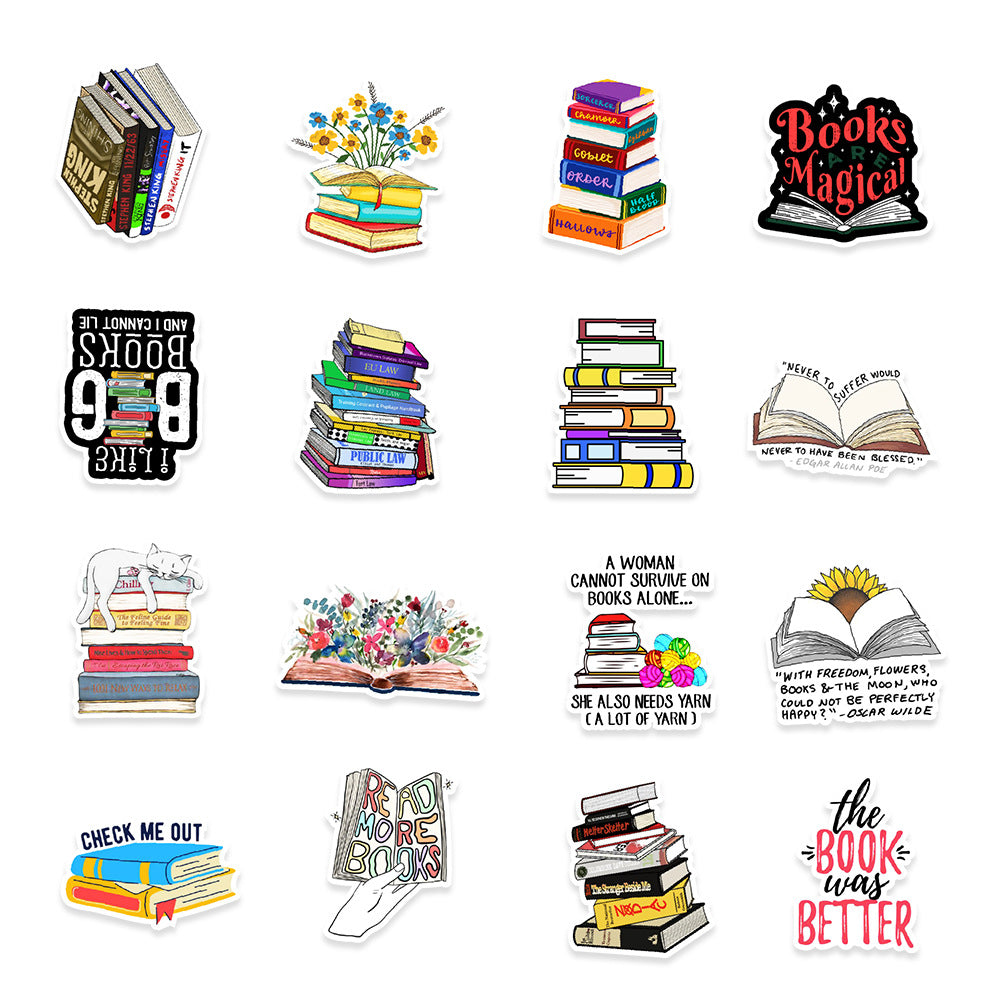 50 Cute Cartoon stickers Suitcase Skateboard Notebook Water Cup