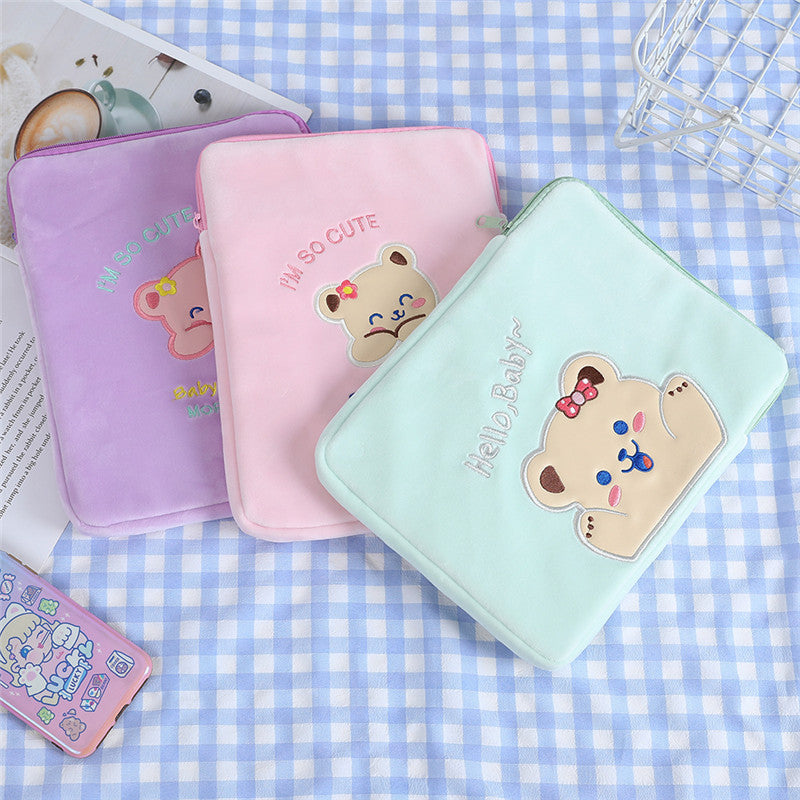 Inner Bag Girl Heart Holding Computer Bag