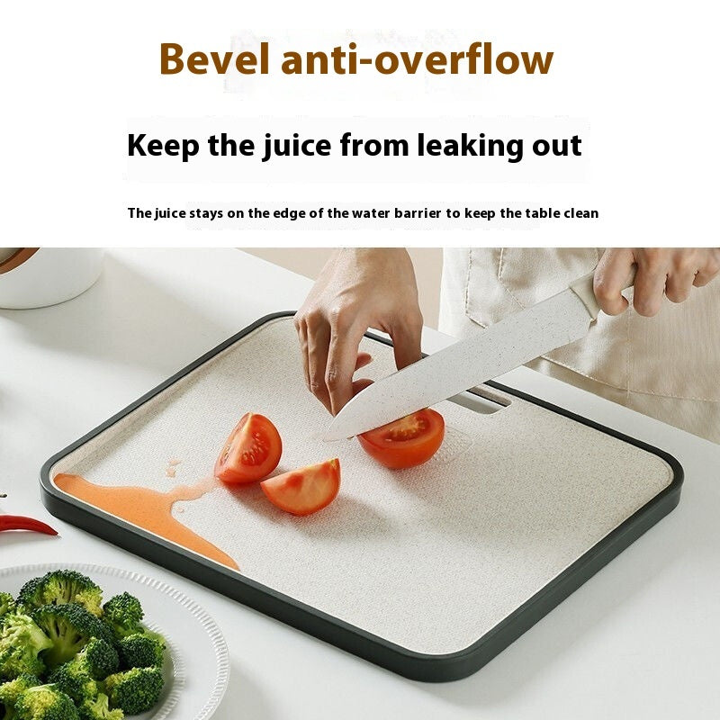 Double-sided Wheat Straw Cutting Board