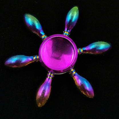 Zinc Alloy Electroplating Colorful Fingertip Top