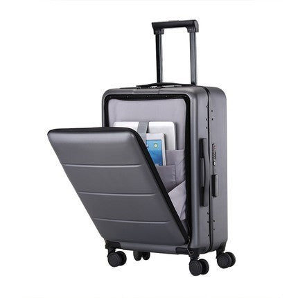 Front Opening Luggage Compartment Universal Wheel Business Side Opening