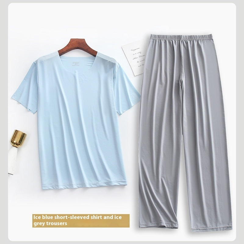 Summer Thin Homewear Suit Pajamas