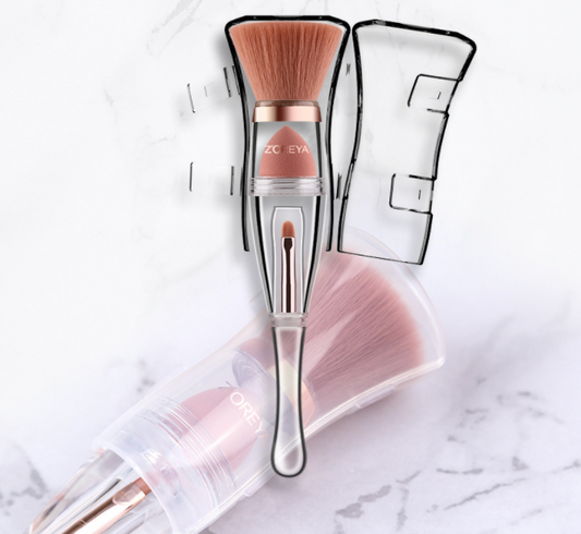 Makeup Tools Powder Paint Foundation Brush Three-in-one Makeup