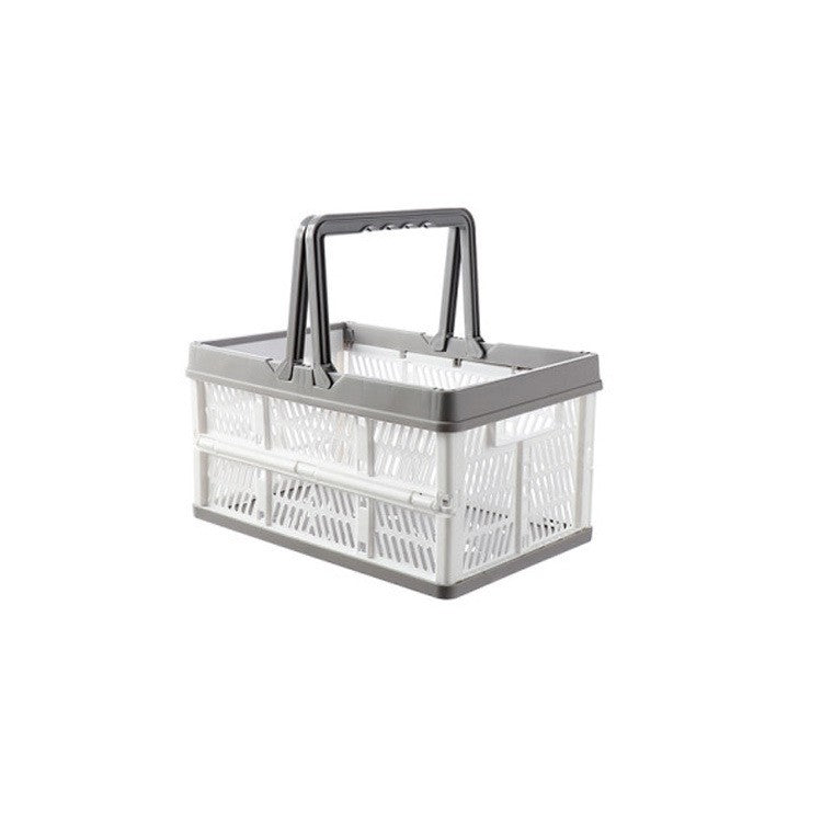 Foldable Portable Plastic Storage Basket