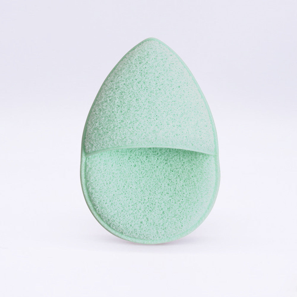 Drop-shaped sponge face wash