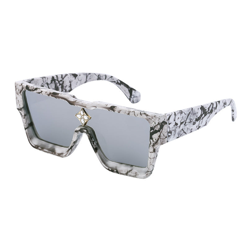 European And American Women's Large Frame Sunglasses