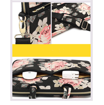 Printed computer bag