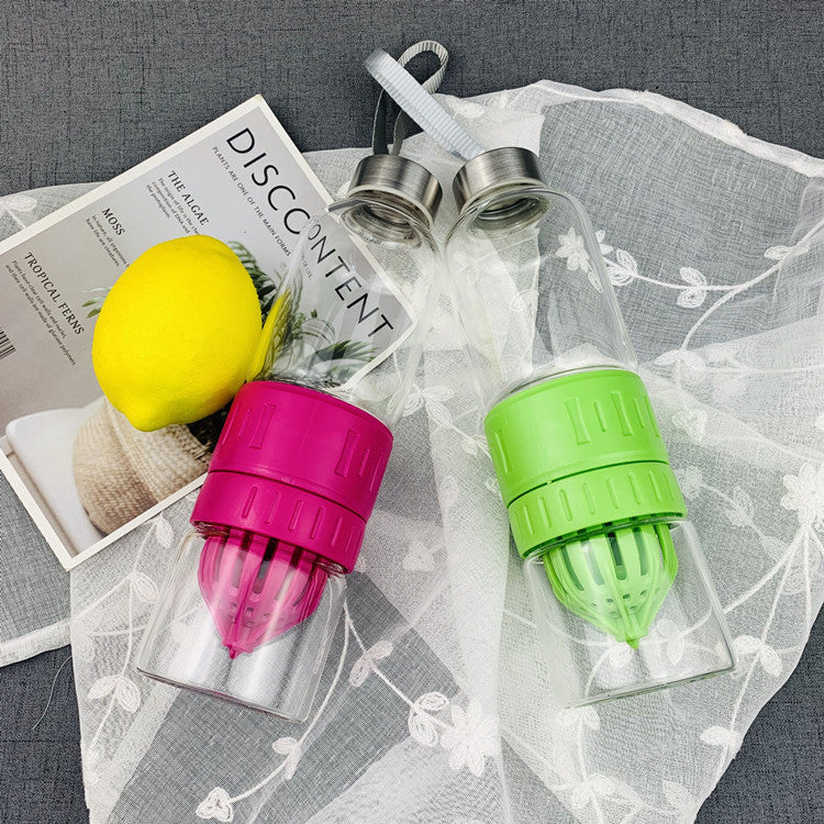 Lemon water bottle infuser