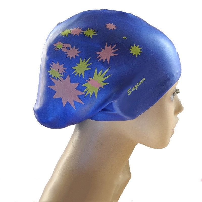 Printed Silicone Swimming Cap Silicone Swimming Cap