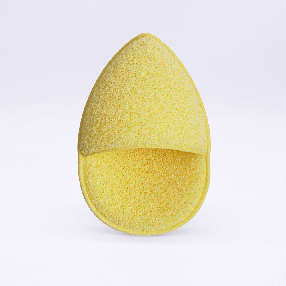 Drop-shaped sponge face wash