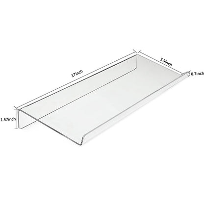 Advanced Tilting Computer Keyboard Stand For Convenient Ergonomic Typing Transparent Acrylic Keyboard Stand