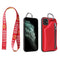 red with lanyard