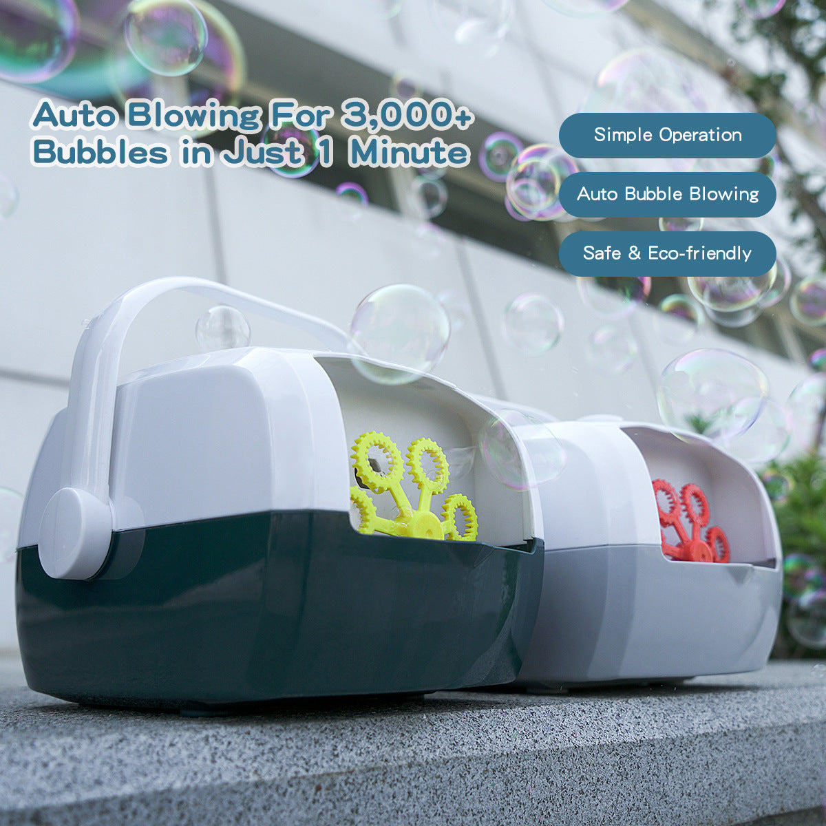 Automatic Bubble Machine For Children's Suitcase