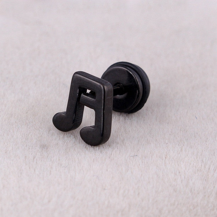 Music Note Earring