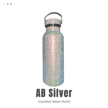 Insulated Water Bottle, 20oz Vacuum Stainless Steel Water Bottles With Straw & Straw Lid, Leakproof BPA Free Sports Metal Water Bottle-Keeps Drink Hot & Cold