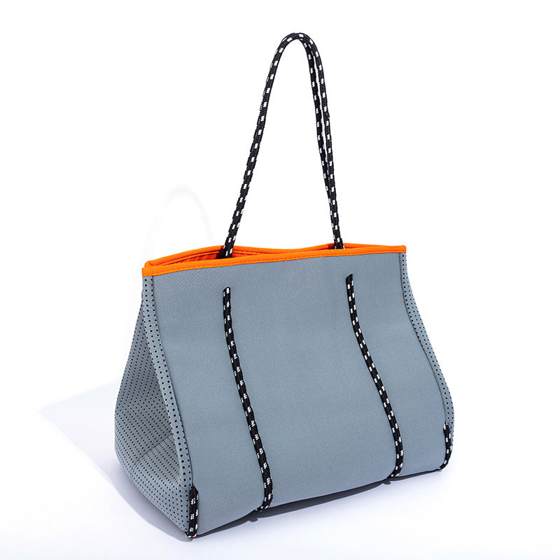 Breathable Perforated Neoprene Beach Bun Mother Bag