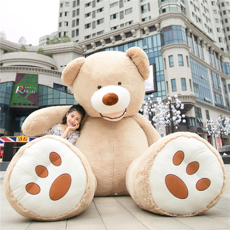 Large bear plush toy