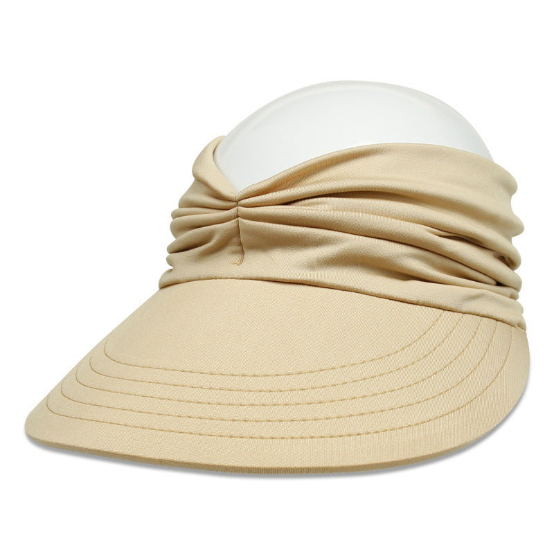 Spring And Summer New Hat Sun Hat Women's Outdoor Sports Topless Hat Beach Sun Hat Women's