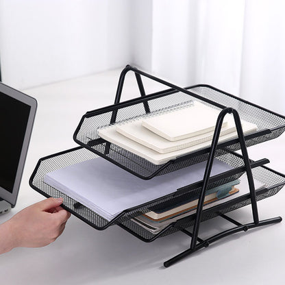 Metal shelf file bar