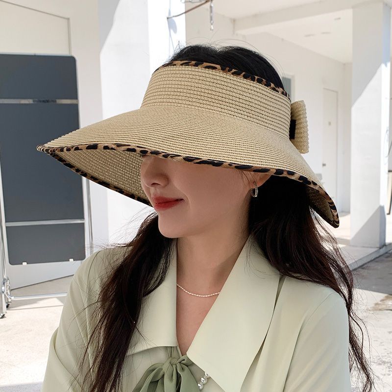 Visor Straw Hat Women's Summer Outdoor Cycling