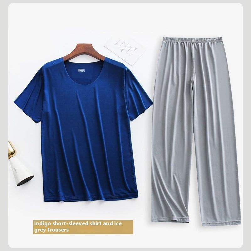 Summer Thin Homewear Suit Pajamas