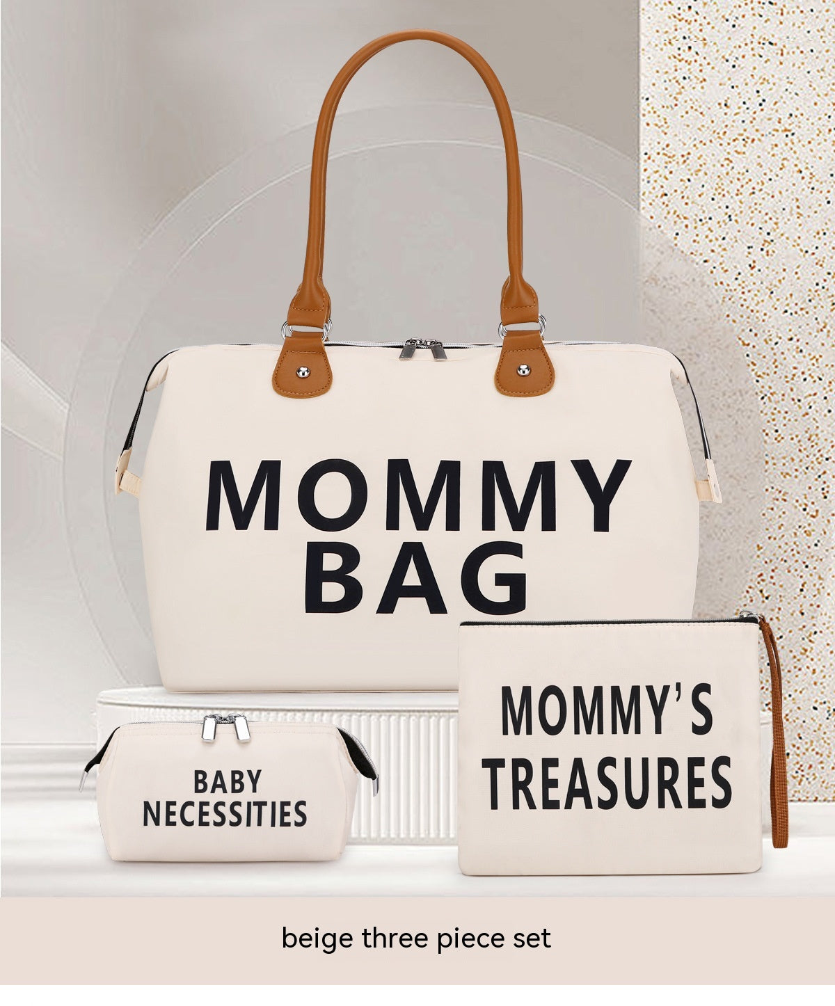 Popular Travel Bag Mummy Bag Three-piece Set