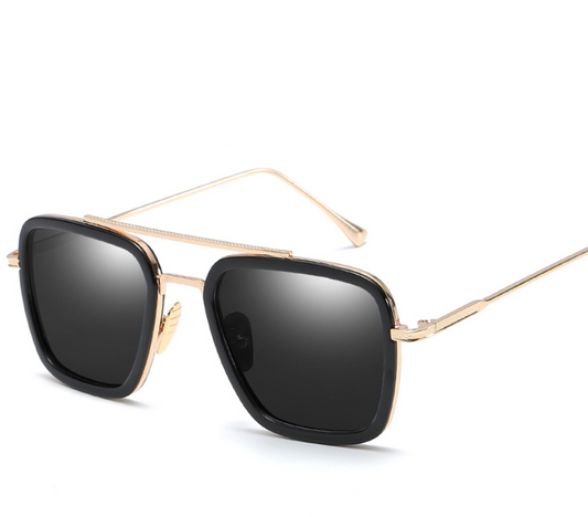 Metal frame fashion sunglasses