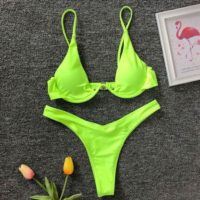 Sexy Women Bikini Beachwear Push-up Swimwear 2019 Swimwear