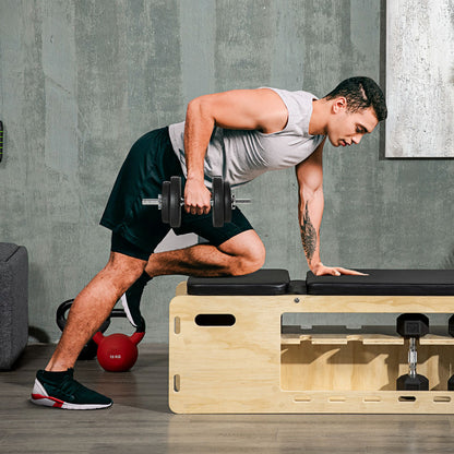 20KG Adjustable Weights Dumbbells Set, Dumbbell Hand Weights For Home Office Gym Body Fitness Lifting Training, Black