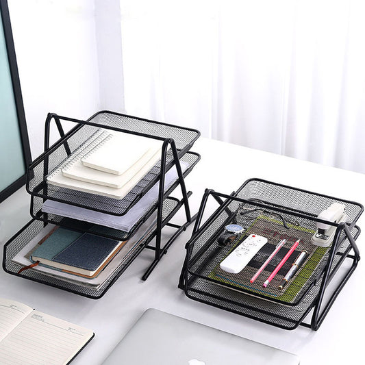 Metal shelf file bar