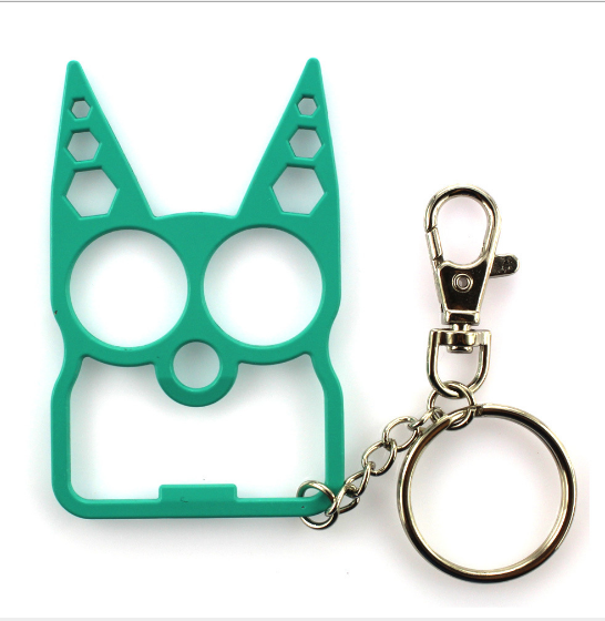 Multi-function keychain zinc alloy bottle opener