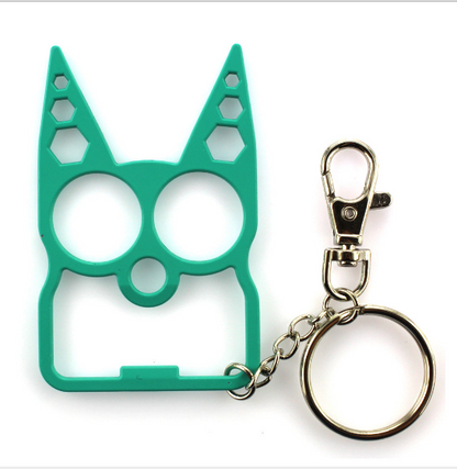 Multi-function keychain zinc alloy bottle opener