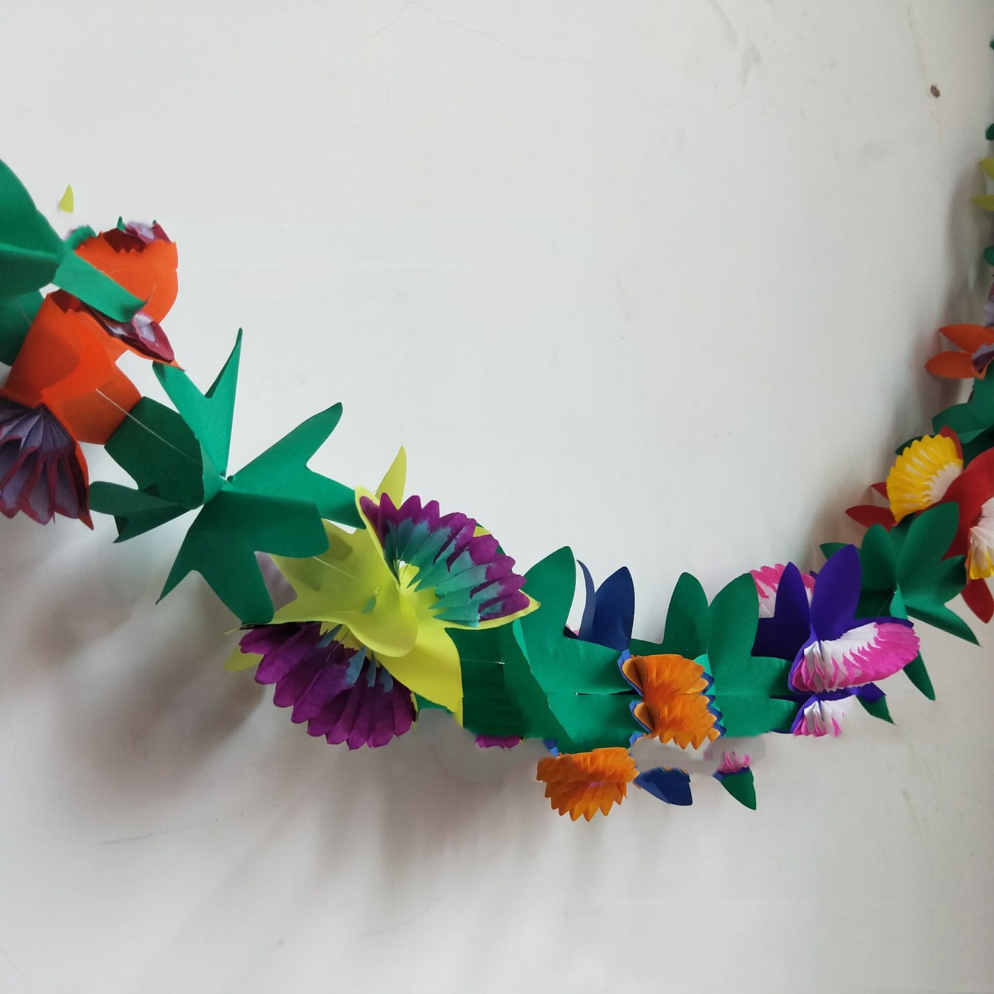 Hawaiian Party Paper Garland New Three-dimensional Garland