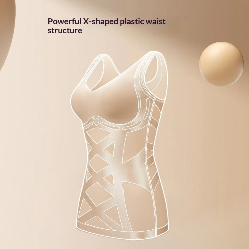 Double-wing Cross-pressure Vest Spring Breathable Fixed Women