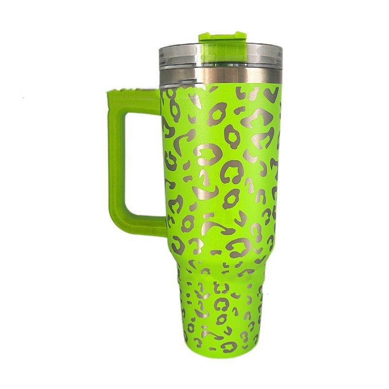 Modern Minimalist Stainless Steel Handle Insulated Cup