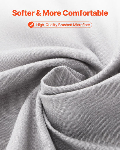Twin Size Fitted Sheet Elastic Fitted Sheet With High-Quality Microfiber