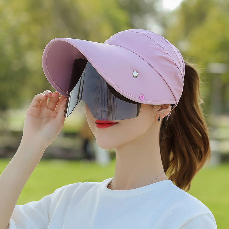 Sun Hat, Face Mask, Summer Cover Face And UV Protection