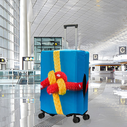 Trendy Unique Suitcase Suite Elastic Case Cover Luggage Protective Cover Travel Trolley Case Dust Cover
