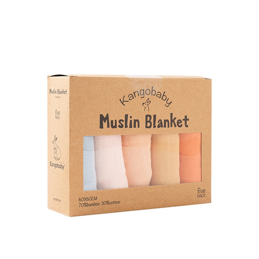 Muslin  saliva towel baby burp