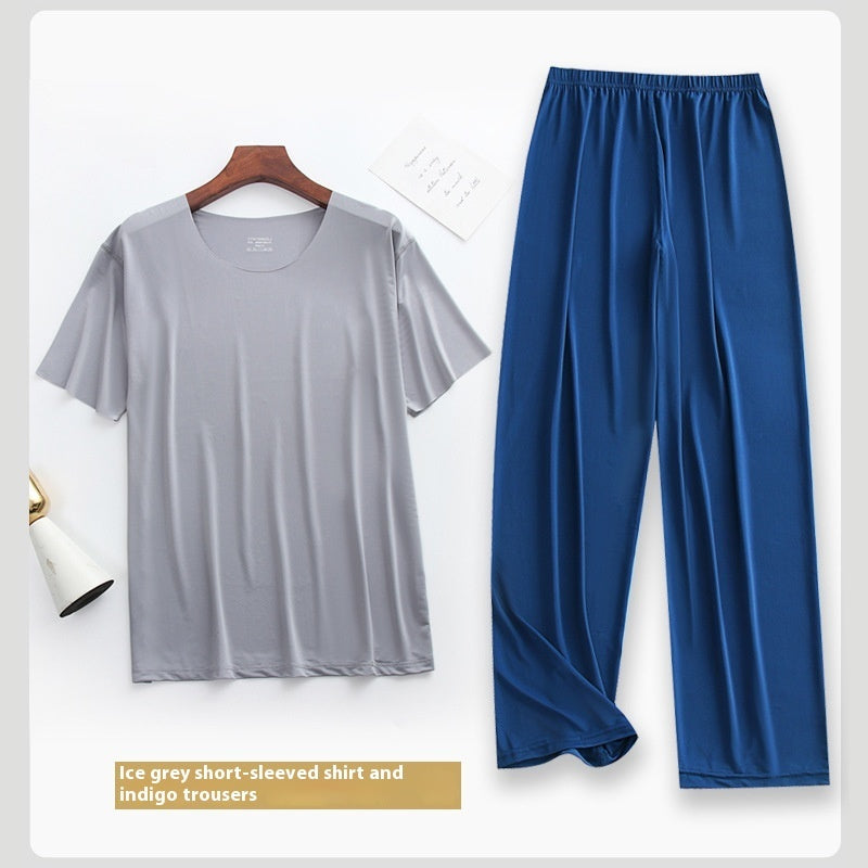 Summer Thin Homewear Suit Pajamas
