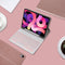 Colorful backlit pink