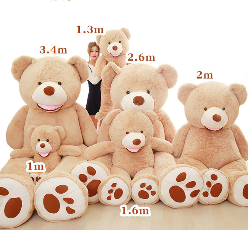 Large bear plush toy