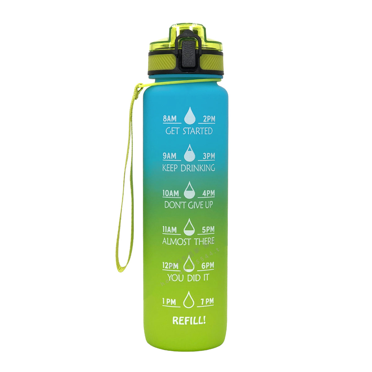 Sports Water Bottle Gradient 1000ml