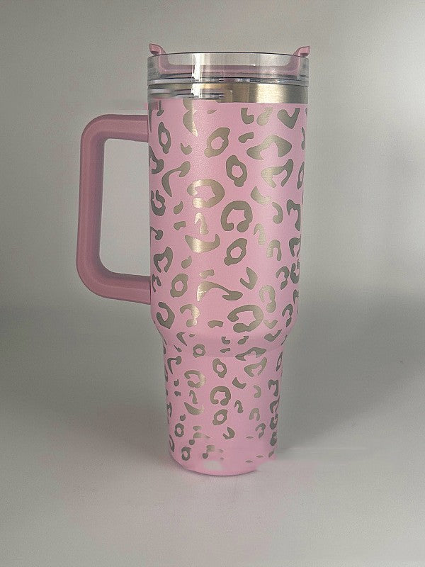 Modern Minimalist Stainless Steel Handle Insulated Cup