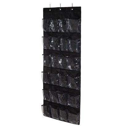 24 Grid Non-woven Bag Behind The Door Shoe Storage Hanging Bag