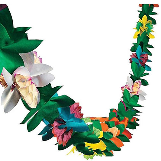 Hawaiian Party Paper Garland New Three-dimensional Garland