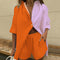 Light Pink Orange Stitching